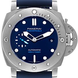 Panerai Submersible BMG-TECH Blue Dial Mens Watch