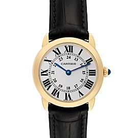 Cartier Ronde Solo Small Yellow Gold Steel Ladies Watch
