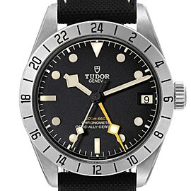 Tudor Black Bay Pro GMT Orange Hand Steel Mens Watch