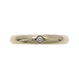 Cartier 18K Rose Gold Diamond Wedding Ring Size 3.25