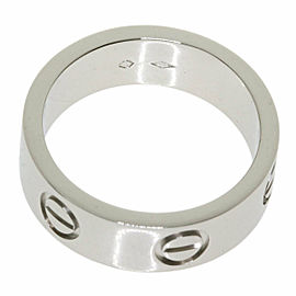 CARTIER 950 Platinum Ring US (4.5) LXGQJ-666