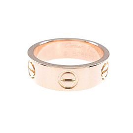 Cartier 18K Pink Gold Love Ring LXGYMK-252