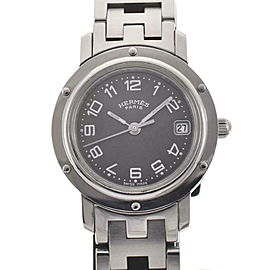 HERMES Clipper CL4.210 Stainless Steel Quartz Watch LXGJHW-502
