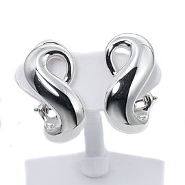 Tiffany & Co 925 Silver Infinity Earring LXNK-1078