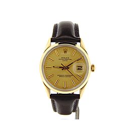 Rolex Date 1550 Vintage 34mm Mens Watch