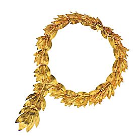 Zolotas Greece Gold Necklace