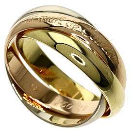 CARTIER 18k White Gold Trinity Ring LXGQJ-1272