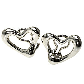 TIFFANY & Co 925 Silver Open heart Earring QJLXG-2458