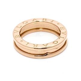 BVLGARI 18k Pink gold B-zero1 Ring