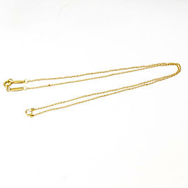 TIFFANY & Co 18K Yellow Gold Necklace LXGoodsLE-3