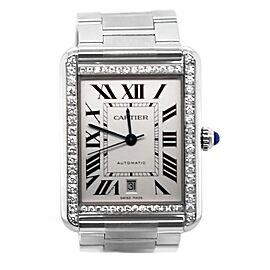 Cartier Tank Francaise SM Silver Quartz Watch