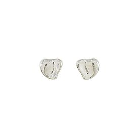 TIFFANY & Co 925 Silver Full heart mini Earring LXGYMK-483