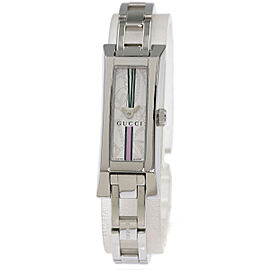 GUCCI Square face Stainless Steel/SS Quartz Watches QJLXG-2110