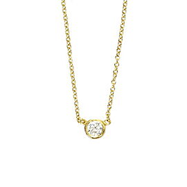 Tiffany & Co 18K Yellow Gold Diamond Necklace G0050