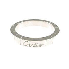 Cartier 18K White Gold Lanieres Ring LXGYMK-634