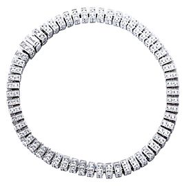 Piaget 18K White Gold Diamonds Bracelet E36566