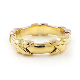Tiffany & Co 18K Yellow Gold Signature 4.75 US Ring B0364