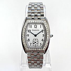 TIFFANY & Co. Quartz 30mm Steel Diamond Watch