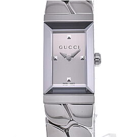 GUCCI G frame Stainless Steel/Stainless Steel Quartz Watch