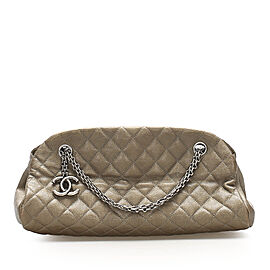 Chanel Mademoiselle Leather Bowling Bag