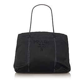 Prada Tessuto Tassel Handbag