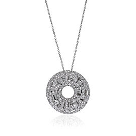 Piero Milano 18K White Gold Diamond Necklace