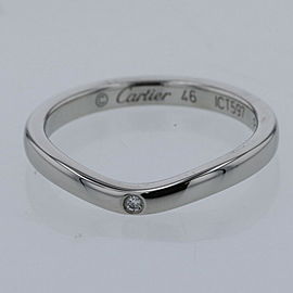 CARTIER 950 Platinum Ballerina Wedding Ring LXGBKT-163