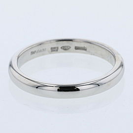 BVLGARI 950 Platinum Feddy Ring LXGBKT-556