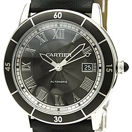 CARTIER Ronde Croisiere De Cartier Steel Automatic Watch WSRN0003 LXGoodsLE-405