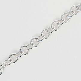 Tiffany & Co 925 Silver Heart tag Bracelet LXNK-741
