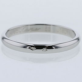 CARTIER 950 Platinum 1895 Wedding Ring LXGBKT-132