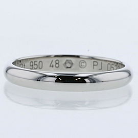 Cartier 950 Platinum Ring 1895 Wedding Ring LXGBKT-110