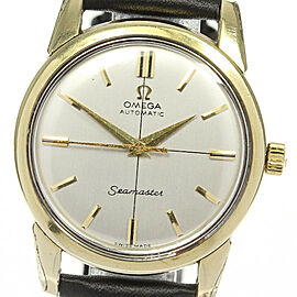 OMEGA Seamaster Stainless steel/GP/leather Vintage Automatic Watch Skyclr-365