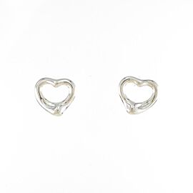 Tiffany & co Open Heart 925 silver Earrings