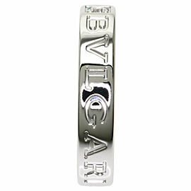 BVLGARI 18k White Gold Double Ring LXGQJ-1075