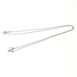 TIFFANY & Co 950 Platinum Diamond Necklace LXGoodsLE-16
