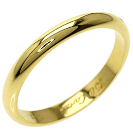 Cartier 18K Yellow Gold Classic Wedding Ring