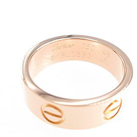 Cartier 18k Pink Gold Love Ring LXGYMK-65
