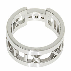 TIFFANY & Co 18k White Gold 3P Diamond Ring LXGQJ-1250