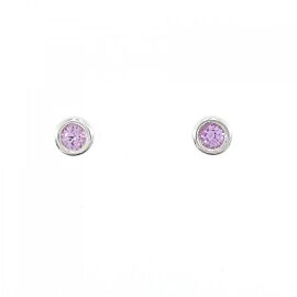 TIFFANY & Co 925 Silver Sapphire Earrings E0178