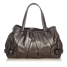 Burberry Leather Tote Bag