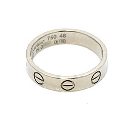 Cartier 18k white gold Mini Love Ring