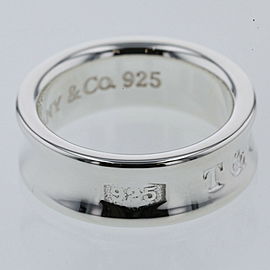TIFFANY & Co 925 Silver 1837 Width Ring LXGBKT-495