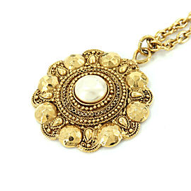 CHANEL Gold Long Necklace