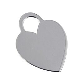 Tiffany & Co 925 Silver heart tag Brooch LXNK-1075