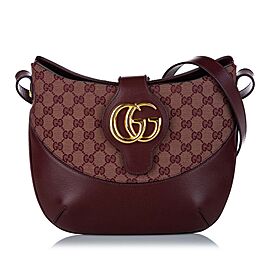 Gucci GG Canvas Arli Crossbody Bag