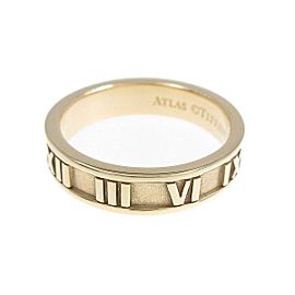 TIFFANY & Co 18K Yellow Gold Atlas Ring LXGYMK-915