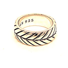 David Yurman Estate Men's Ring Size 11 Sterling Silver 15.4 Grams DY36
