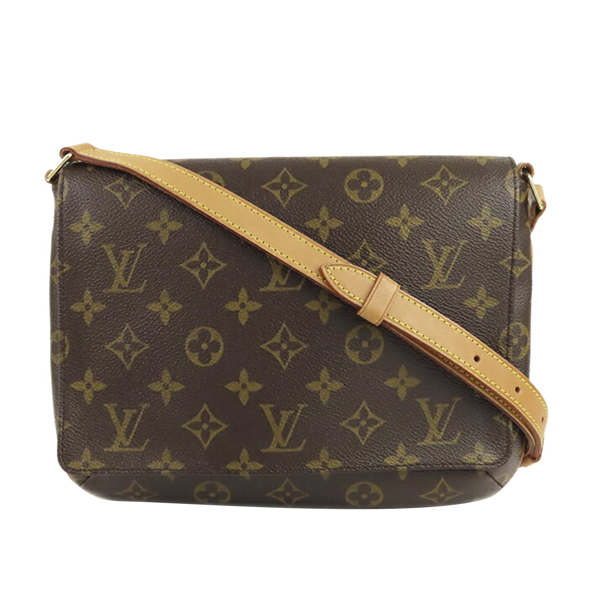 Louis Vuitton Monogram Musette Tango Long Strap Crossbody Bag