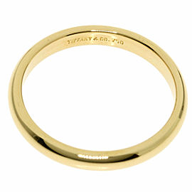 TIFFANY & Co 18k Yellow Gold Simple Ring LXGQJ-1020